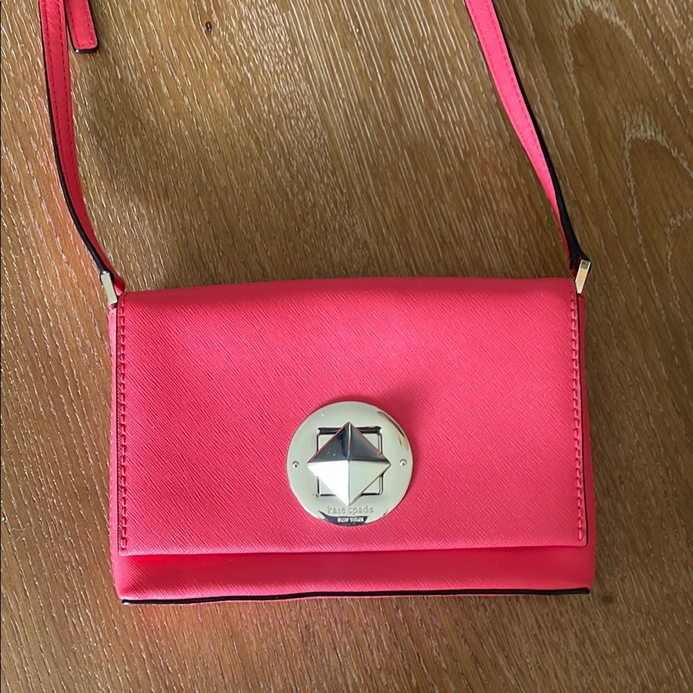 Kate spade hot pink crossbody bag
